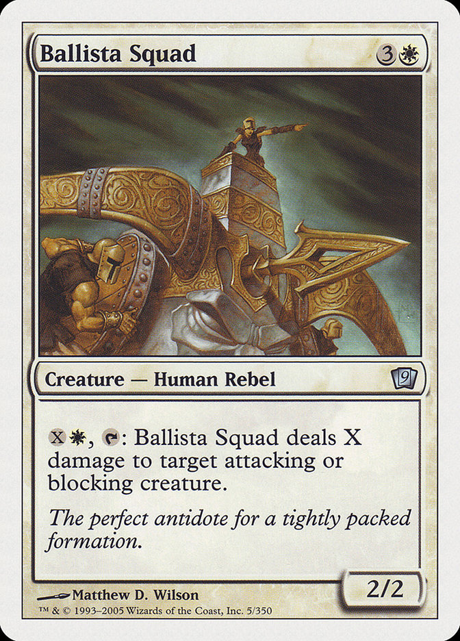 Ballista Squad [Ninth Edition] - Magic: The Gathering - Card Brawlers | Quebec | Canada |