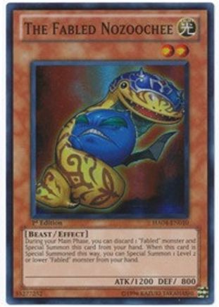 The Fabled Nozoochee [HA04-EN010] Super Rare - Yu-Gi-Oh! - Card Brawlers | Quebec | Canada |