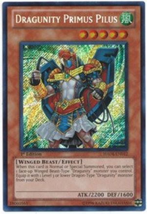 Dragunity Primus Pilus [HA04-EN012] Secret Rare - Yu-Gi-Oh! - Card Brawlers | Quebec | Canada |