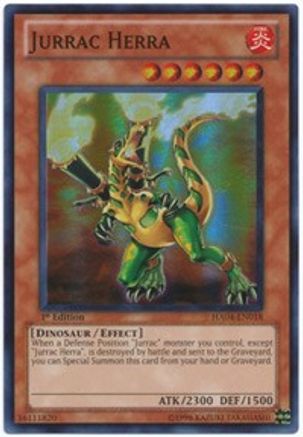 Jurrac Herra [HA04-EN018] Super Rare
