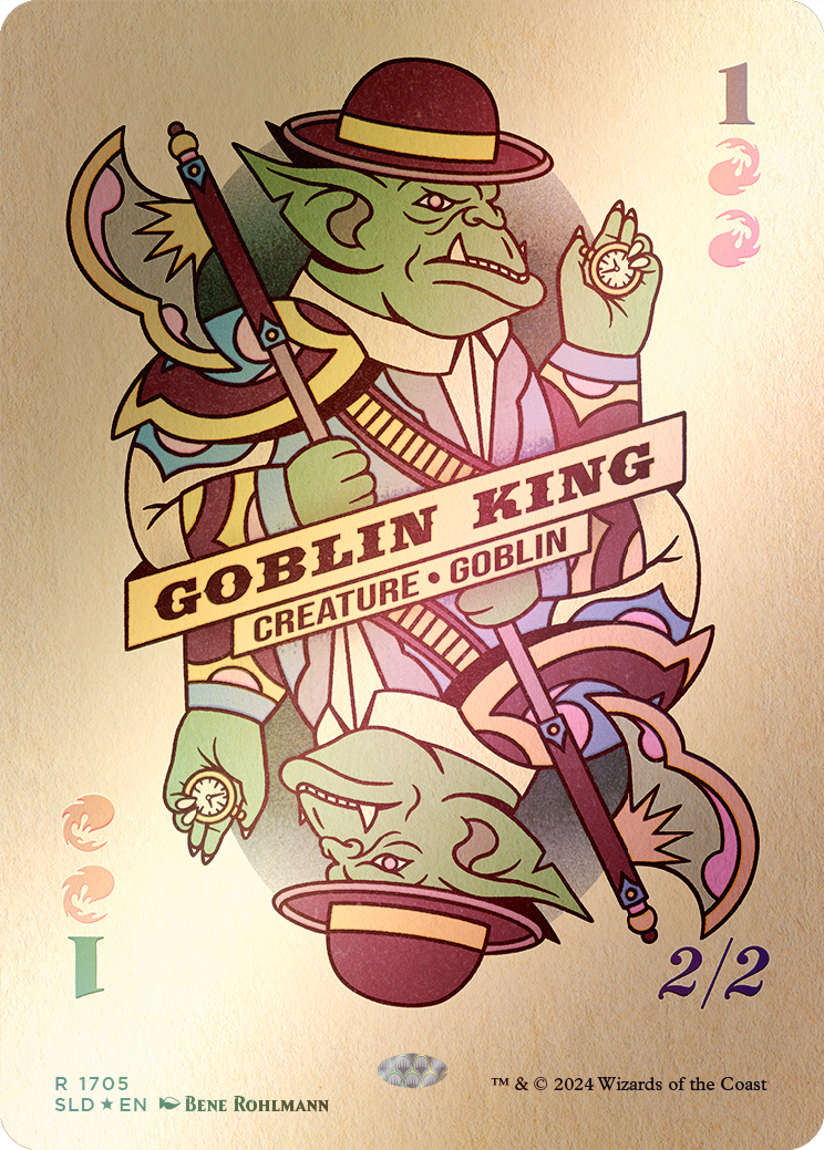 Goblin King (1705) (Rainbow Foil) [Secret Lair Drop Series] - Magic: The Gathering - Card Brawlers | Quebec | Canada |