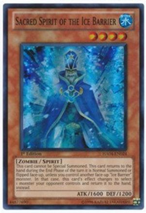 Sacred Spirit of the Ice Barrier [HA04-EN024] Super Rare