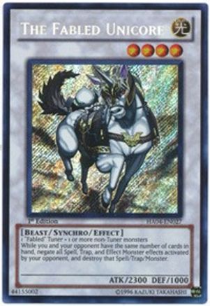The Fabled Unicore [HA04-EN027] Secret Rare - Yu-Gi-Oh! - Card Brawlers | Quebec | Canada |