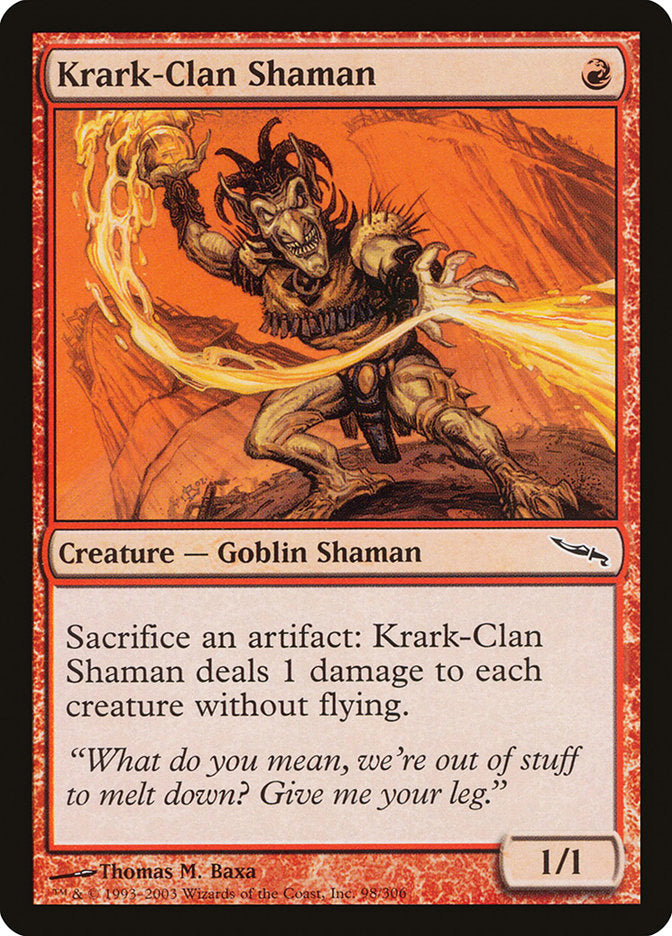 Krark-Clan Shaman [Mirrodin] - Magic: The Gathering - Card Brawlers | Quebec | Canada |