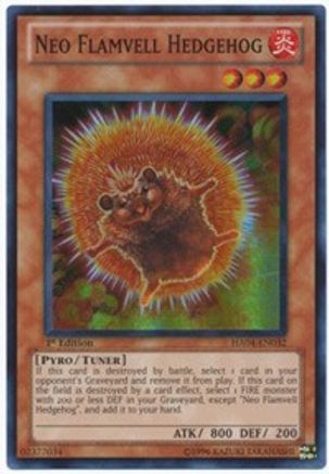 Neo Flamvell Hedgehog [HA04-EN032] Super Rare - Yu-Gi-Oh! - Card Brawlers | Quebec | Canada |