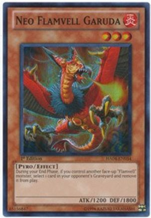 Neo Flamvell Garuda [HA04-EN034] Super Rare - Yu-Gi-Oh! - Card Brawlers | Quebec | Canada |
