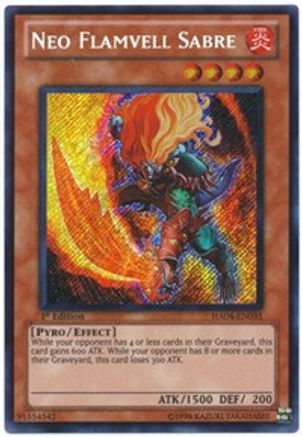 Neo Flamvell Sabre [HA04-EN035] Secret Rare - Yu-Gi-Oh! - Card Brawlers | Quebec | Canada |