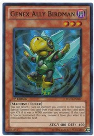 Genex Ally Birdman [HA04-EN037] Super Rare - Yu-Gi-Oh! - Card Brawlers | Quebec | Canada |