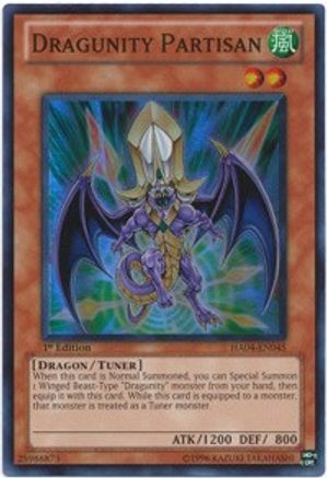 Dragunity Partisan [HA04-EN045] Super Rare - Yu-Gi-Oh! - Card Brawlers | Quebec | Canada |