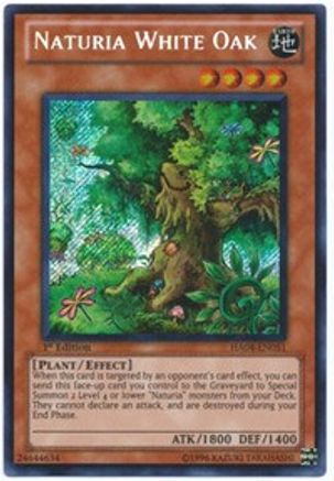 Naturia White Oak [HA04-EN051] Secret Rare - Yu-Gi-Oh! - Card Brawlers | Quebec | Canada |