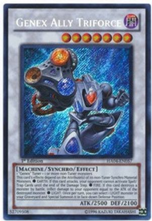 Genex Ally Triforce [HA04-EN057] Secret Rare - Yu-Gi-Oh! - Card Brawlers | Quebec | Canada |