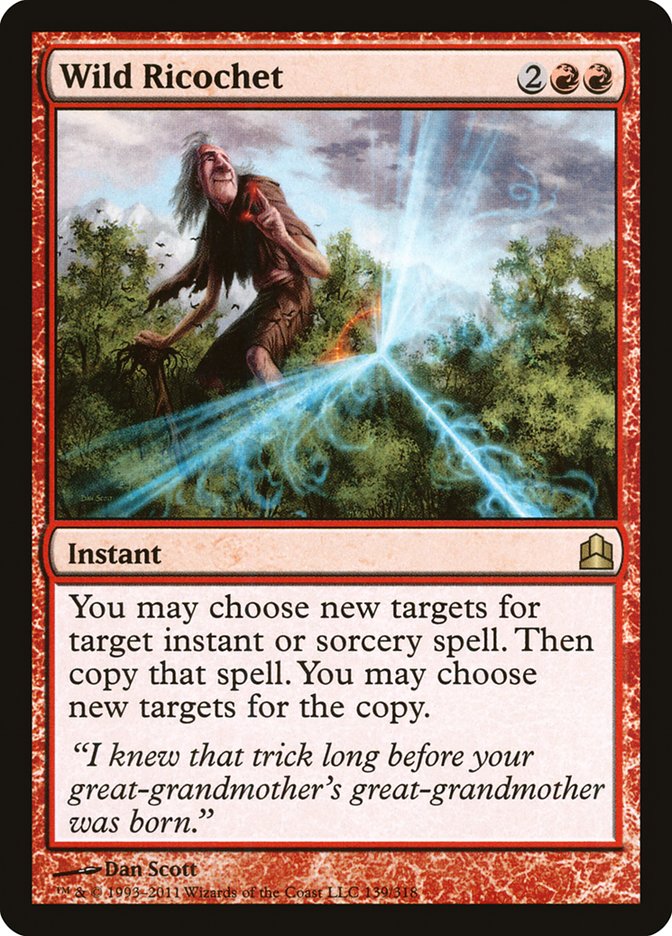 Wild Ricochet [Commander 2011] - Magic: The Gathering - Card Brawlers | Quebec | Canada |