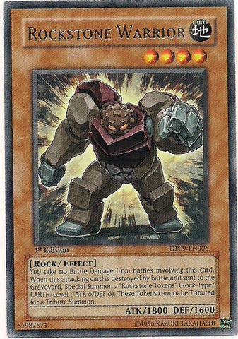 Rockstone Warrior [DP09-EN006] Rare - Yu-Gi-Oh! - Card Brawlers | Quebec | Canada |