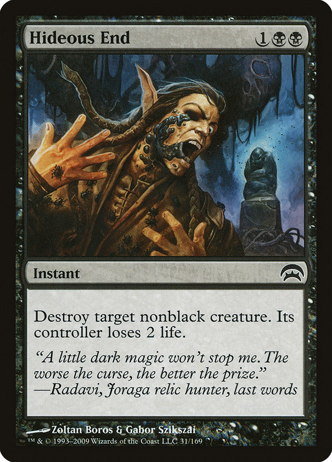 Hideous End [Planechase] - Magic: The Gathering - Card Brawlers | Quebec | Canada |