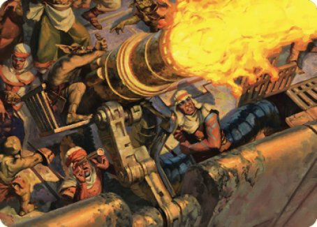 Mana Cannons Art Card [Dominaria United Art Series] - Magic: The Gathering - Card Brawlers | Quebec | Canada |