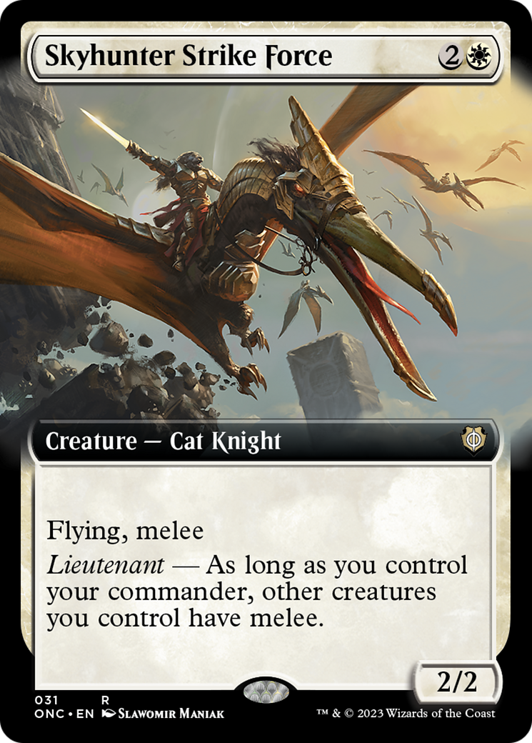 Skyhunter Strike Force (Extended Art) [Phyrexia: All Will Be One Commander] - Magic: The Gathering - Card Brawlers | Quebec | Canada |