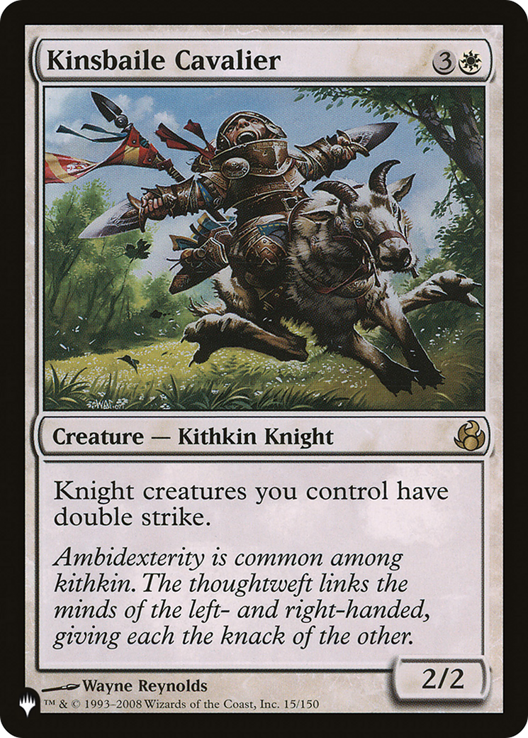 Kinsbaile Cavalier (MOR) [The List] - Magic: The Gathering - Card Brawlers | Quebec | Canada |