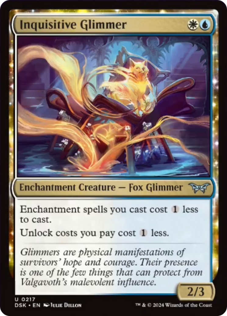 Inquisitive Glimmer [Duskmourn: House of Horror] - Magic: The Gathering - Card Brawlers | Quebec | Canada |