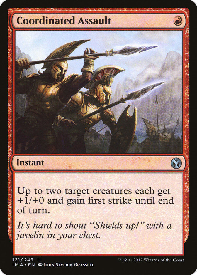 Coordinated Assault [Iconic Masters] - Magic: The Gathering - Card Brawlers | Quebec | Canada |