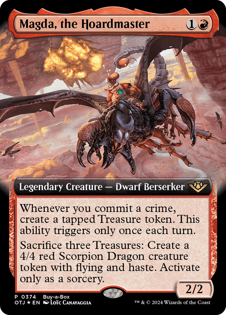 Magda, the Hoardmaster (Buy-A-Box) [Outlaws of Thunder Junction Promos] - Magic: The Gathering - Card Brawlers | Quebec | Canada |