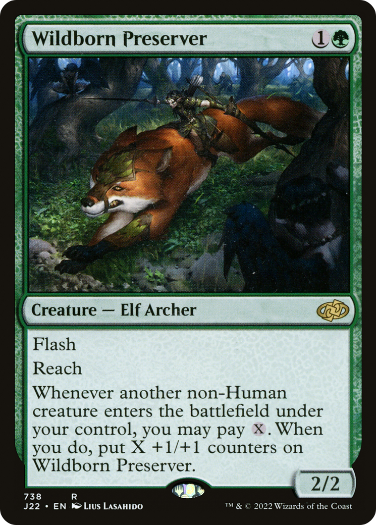 Wildborn Preserver [Jumpstart 2022] - Magic: The Gathering - Card Brawlers | Quebec | Canada |