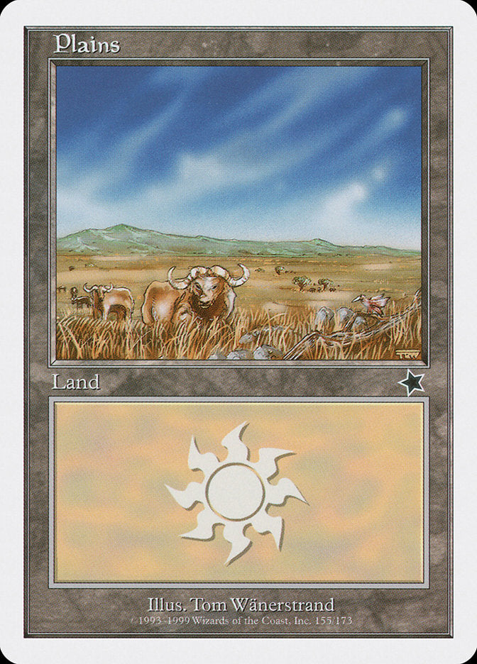 Plains (155) [Starter 1999] - Magic: The Gathering - Card Brawlers | Quebec | Canada |