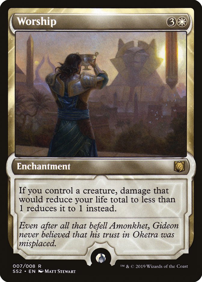 Worship [Signature Spellbook: Gideon] - Magic: The Gathering - Card Brawlers | Quebec | Canada |