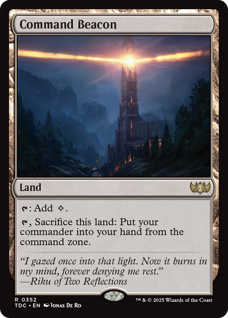 Command Beacon [Tarkir: Dragonstorm Commander] - Magic: The Gathering - Card Brawlers | Quebec | Canada |