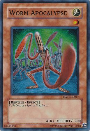 Worm Apocalypse [HA01-EN017] Super Rare - Yu-Gi-Oh! - Card Brawlers | Quebec | Canada |