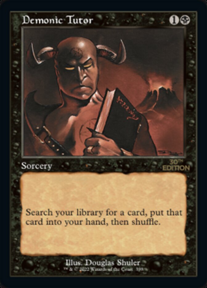 Demonic Tutor (Retro) [30th Anniversary Edition] - Magic: The Gathering - Card Brawlers | Quebec | Canada |