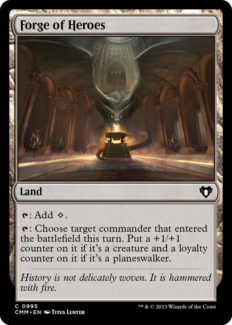Forge of Heroes [Commander Masters] - Magic: The Gathering - Card Brawlers | Quebec | Canada |