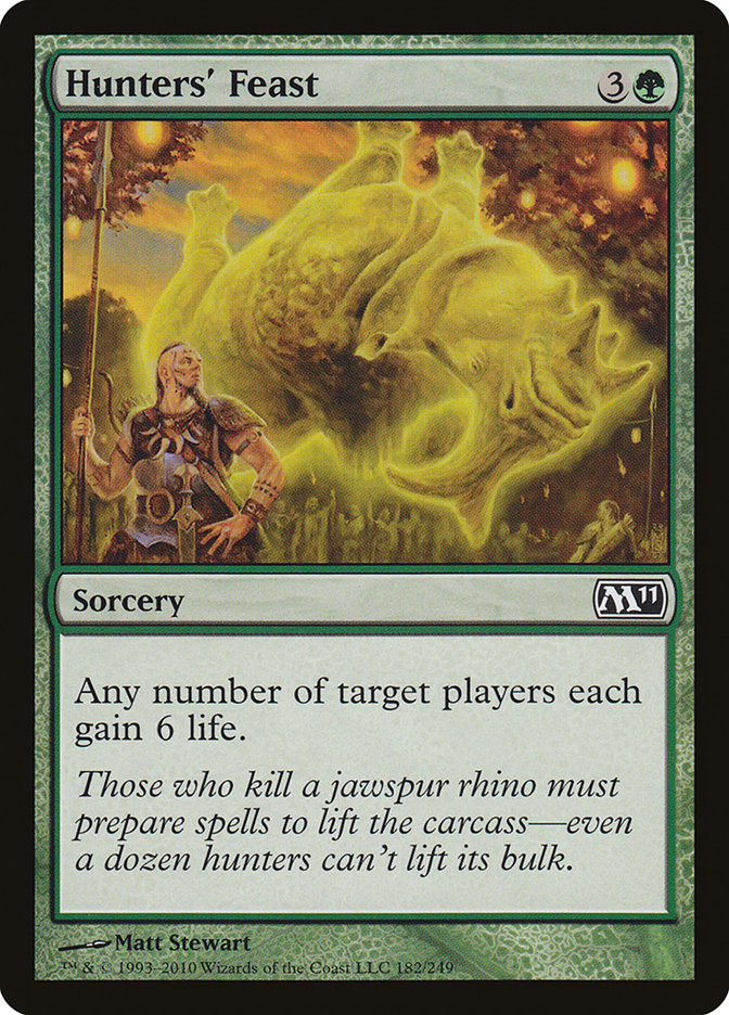 Hunters' Feast [Magic 2011] - Magic: The Gathering - Card Brawlers | Quebec | Canada |