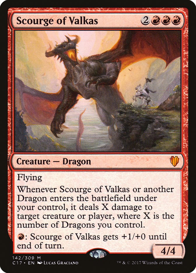 Scourge of Valkas [Commander 2017] - Magic: The Gathering - Card Brawlers | Quebec | Canada |