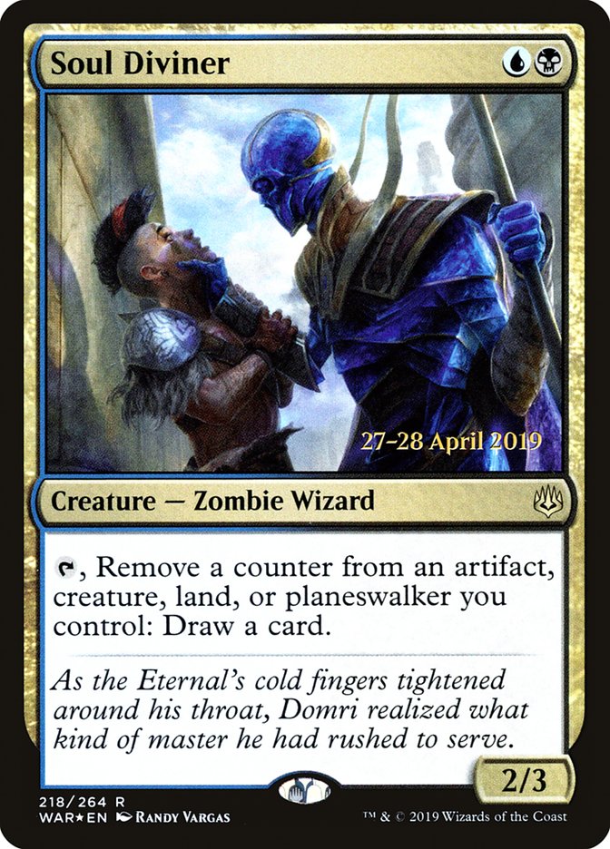 Soul Diviner [War of the Spark Prerelease Promos] - Magic: The Gathering - Card Brawlers | Quebec | Canada |