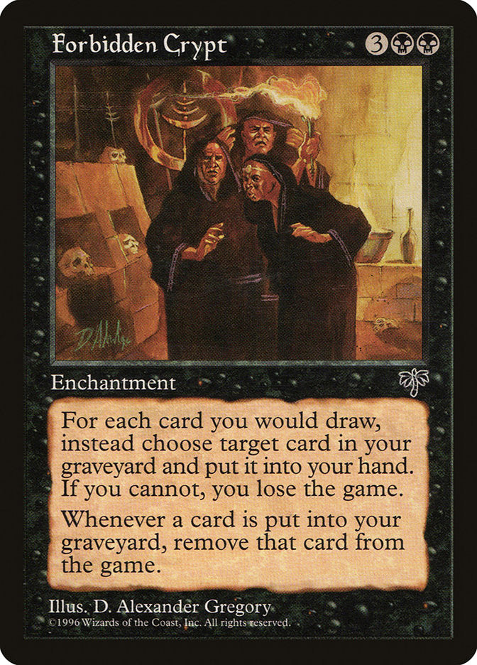 Forbidden Crypt [Mirage] - Magic: The Gathering - Card Brawlers | Quebec | Canada |