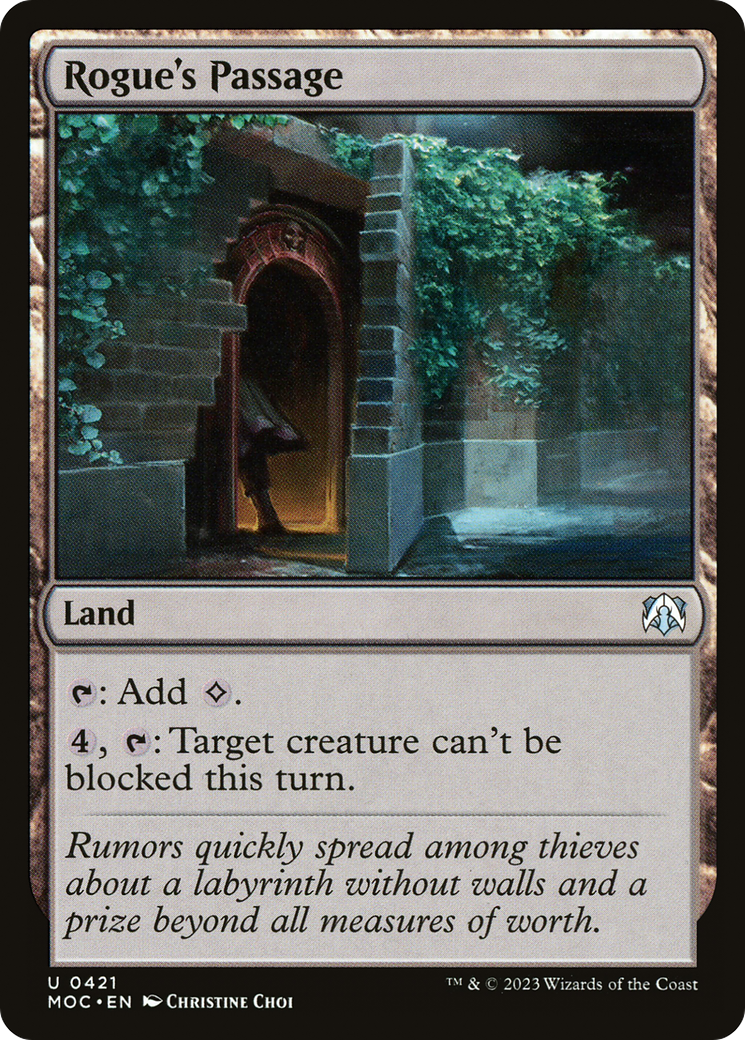 Rogue's Passage [March of the Machine Commander] - Magic: The Gathering - Card Brawlers | Quebec | Canada |