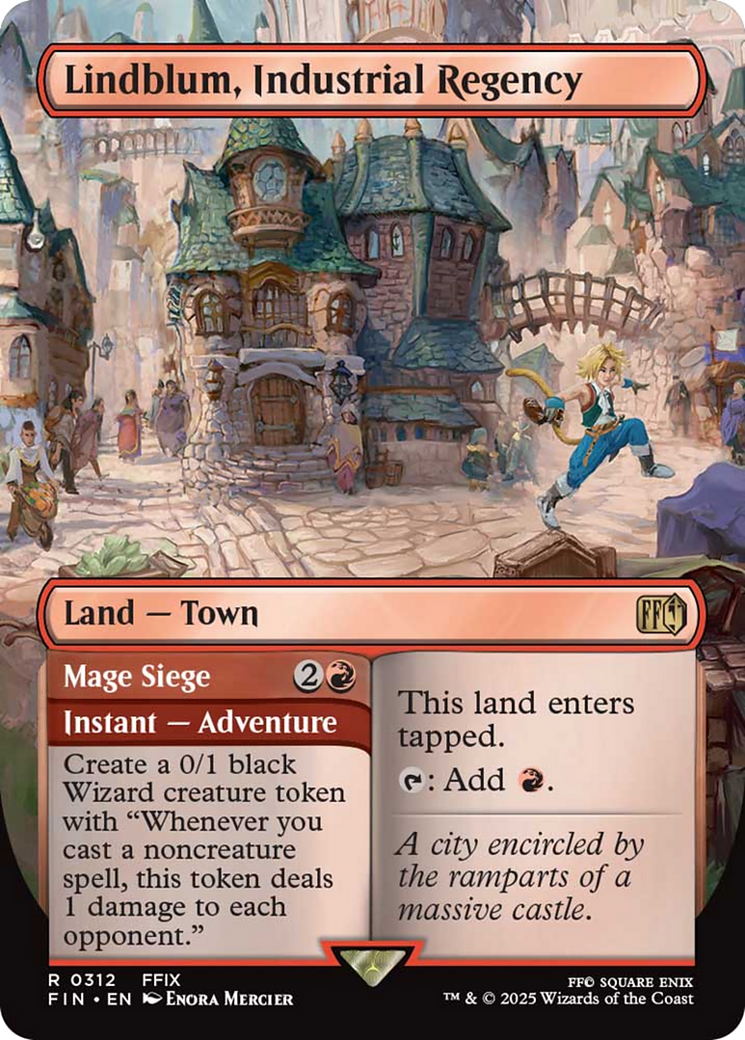 Lindblum, Industrial Regency (Borderless) [FINAL FANTASY] - Magic: The Gathering - Card Brawlers | Quebec | Canada |