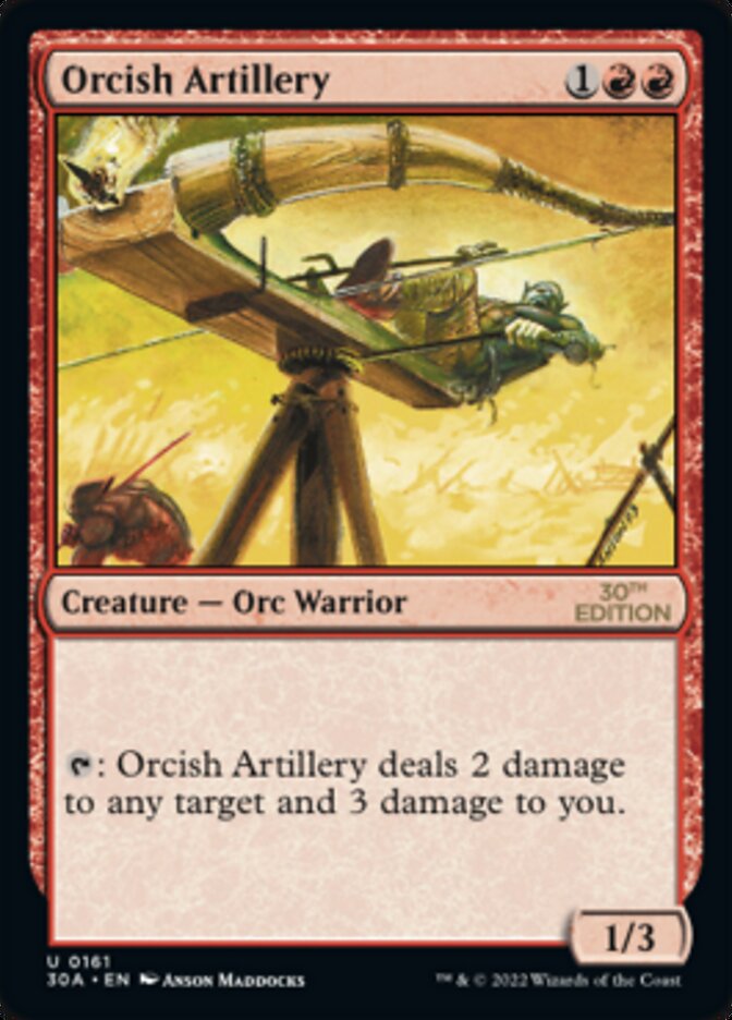 Orcish Artillery [30th Anniversary Edition] - Magic: The Gathering - Card Brawlers | Quebec | Canada |