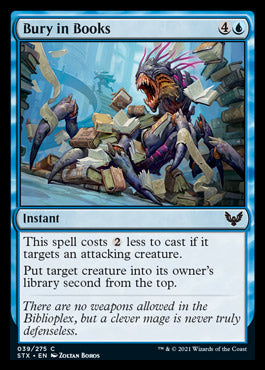 Bury in Books [Strixhaven: School of Mages] - Magic: The Gathering - Card Brawlers | Quebec | Canada |