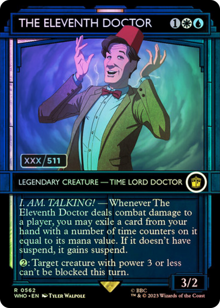 The Eleventh Doctor (Serial Numbered) [Doctor Who] - Magic: The Gathering - Card Brawlers | Quebec | Canada |