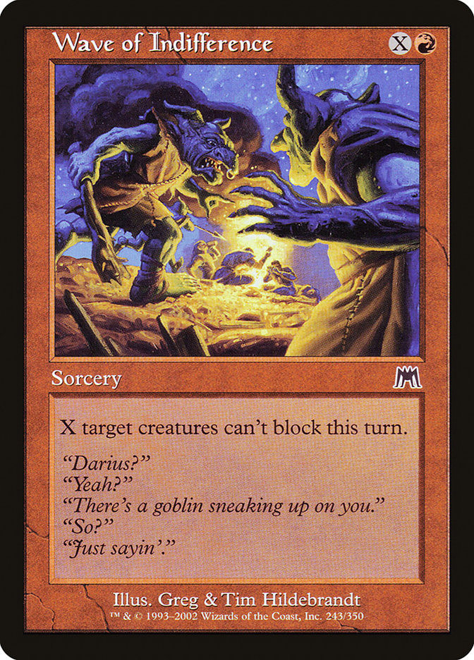 Wave of Indifference [Onslaught] - Magic: The Gathering - Card Brawlers | Quebec | Canada |