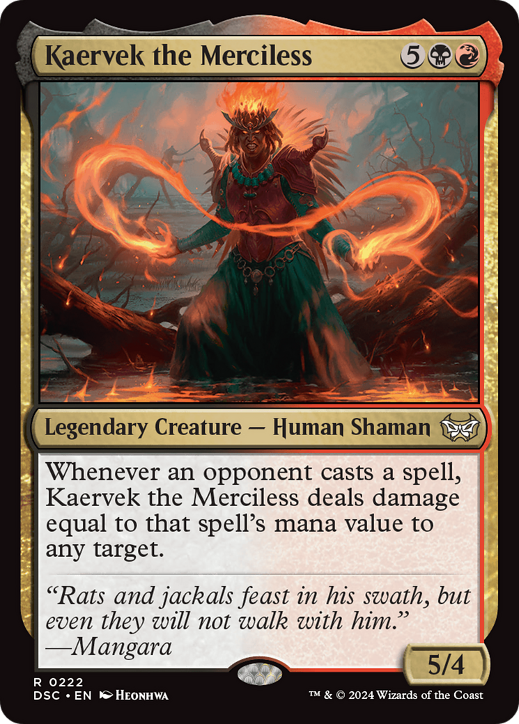 Kaervek the Merciless [Duskmourn: House of Horror Commander] - Magic: The Gathering - Card Brawlers | Quebec | Canada |