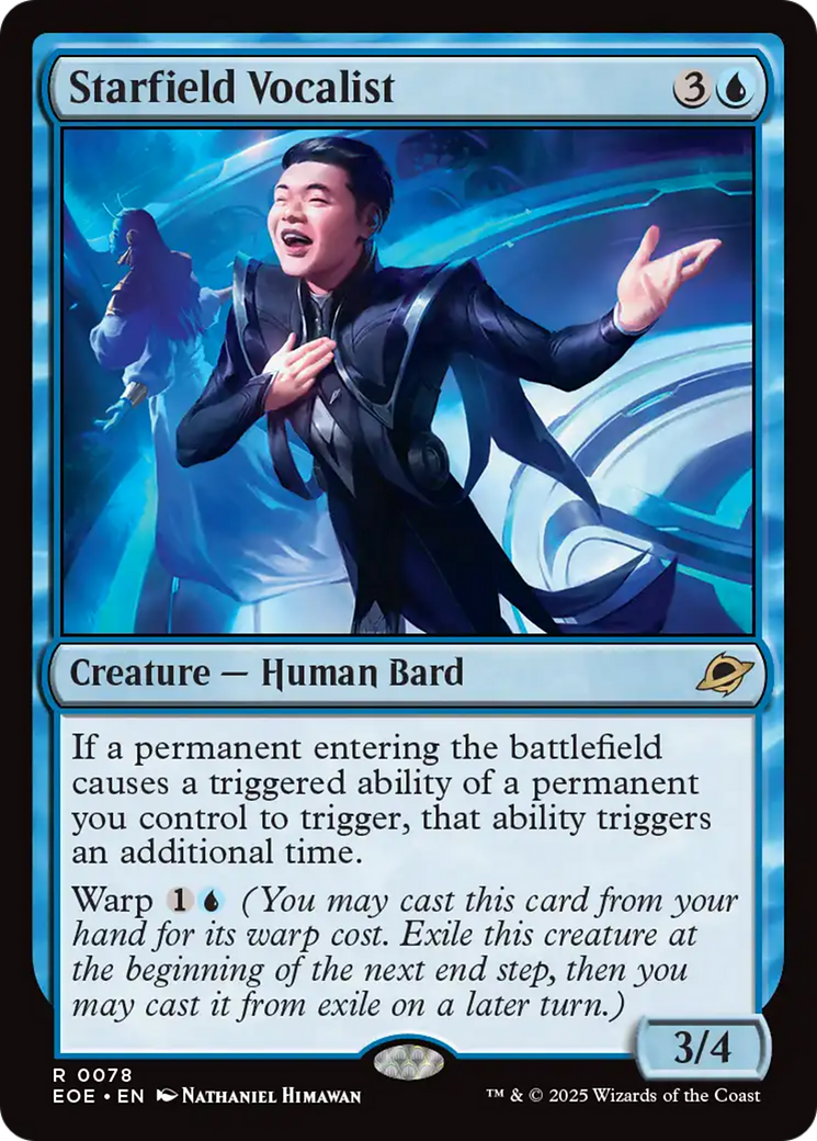 Starfield Vocalist [Edge of Eternities] - Magic: The Gathering - Card Brawlers | Quebec | Canada |