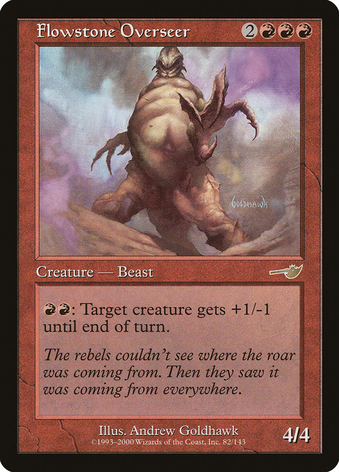 Flowstone Overseer [Nemesis] - Magic: The Gathering - Card Brawlers | Quebec | Canada |