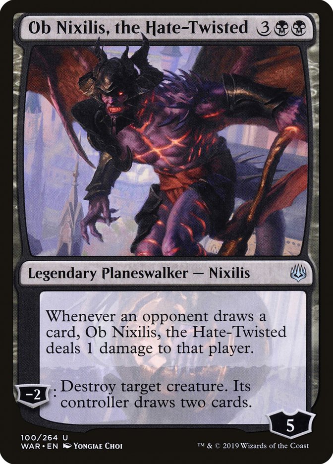 Ob Nixilis, the Hate-Twisted [War of the Spark] - Magic: The Gathering - Card Brawlers | Quebec | Canada |