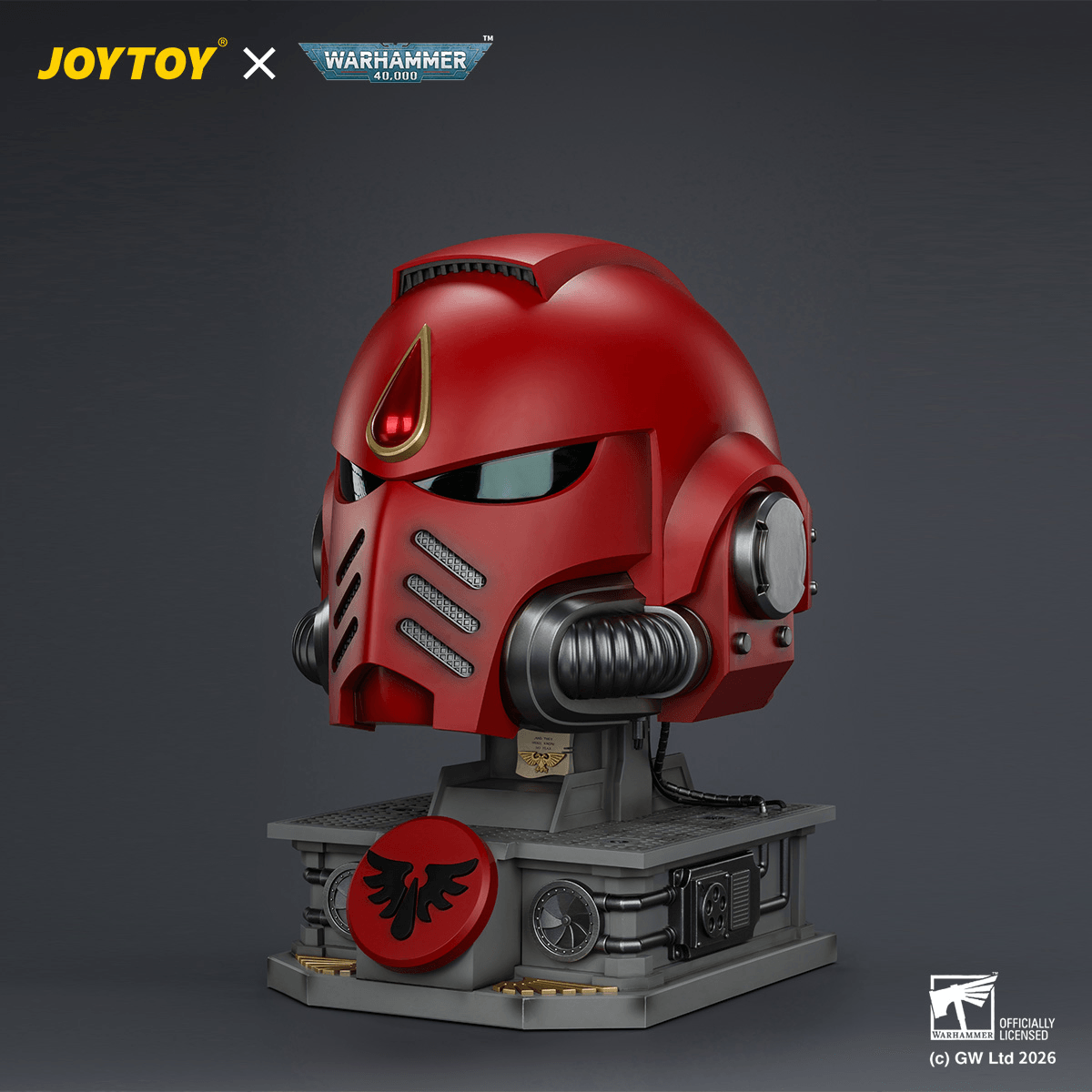 JOYTOY - Blood Angels MkX Helmet & Display Stand - (PREORDER) February 28, 2027