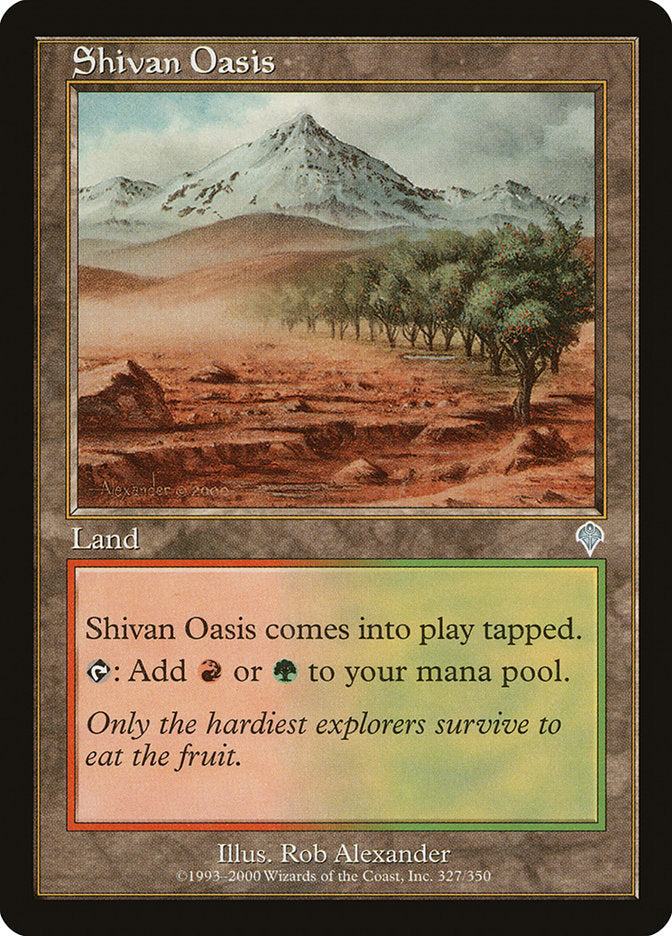Shivan Oasis [Invasion] - Magic: The Gathering - Card Brawlers | Quebec | Canada |