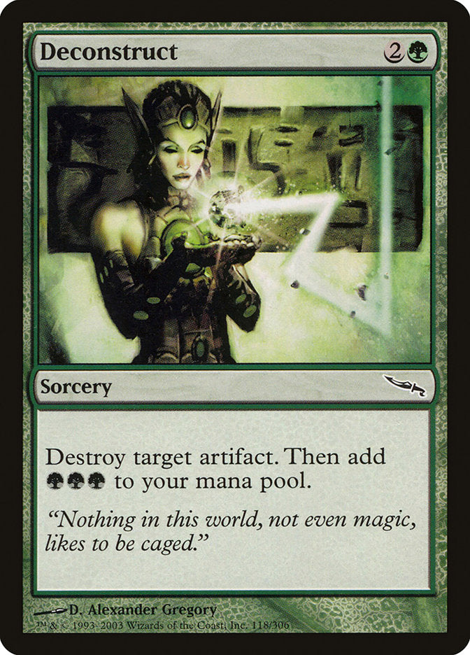 Deconstruct [Mirrodin] - Magic: The Gathering - Card Brawlers | Quebec | Canada |