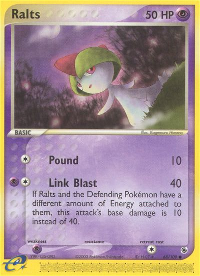 Ralts (68/109) [EX: Ruby & Sapphire] - Pokémon - Card Brawlers | Quebec | Canada |