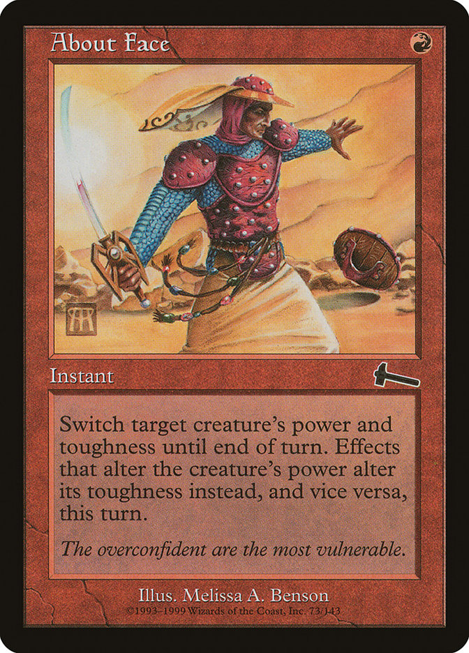 About Face [Urza's Legacy] - Magic: The Gathering - Card Brawlers | Quebec | Canada |